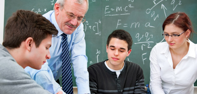 professeur et �l�ves